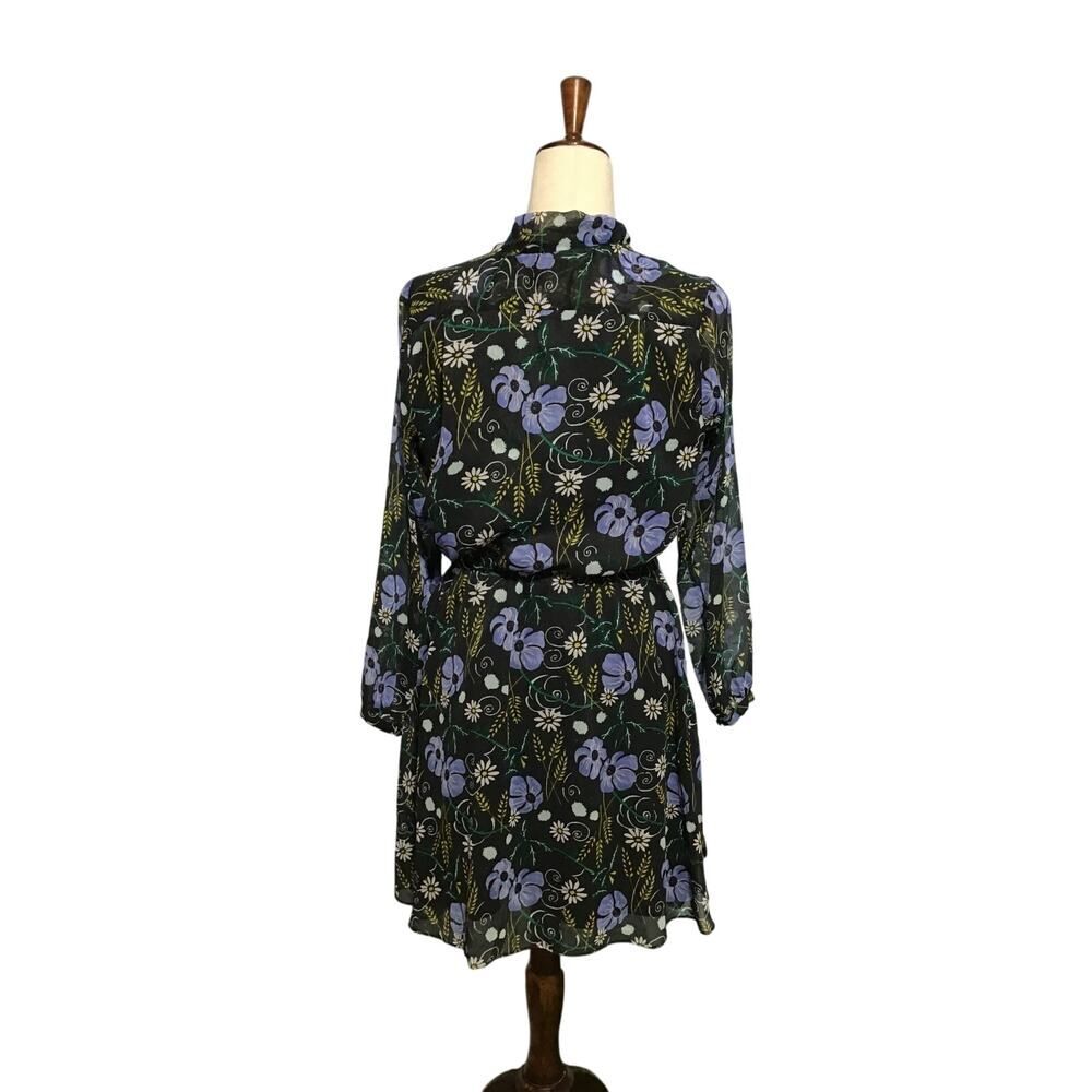 Banana Republic Sheer Floral Mini Dress - Picture 5 of 7